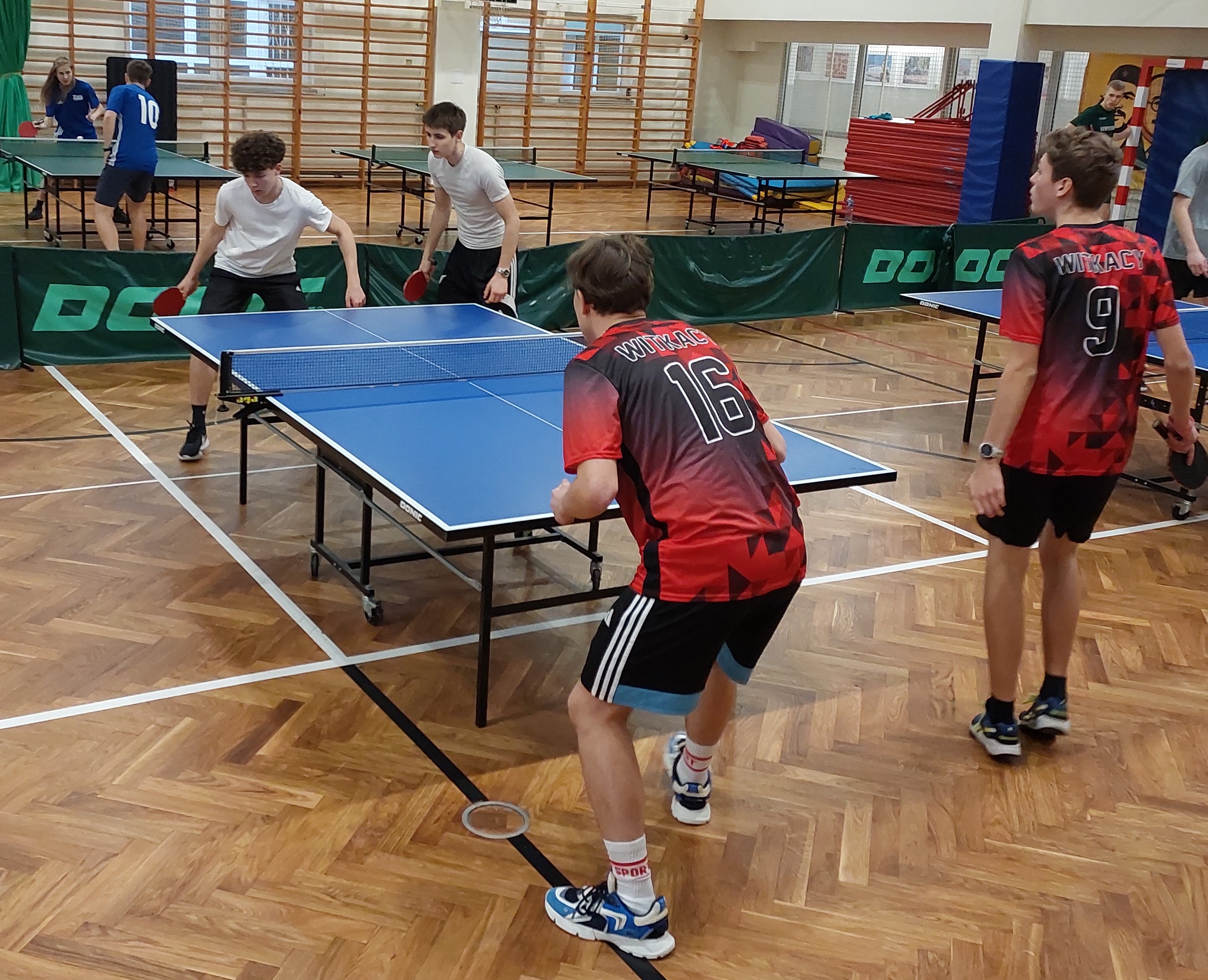 MISTRZOSTWA DZIELNICY ŻOLIBORZ W TENISIE STOŁOWYM SZKÓŁ PONADPODSTAWOWYCH